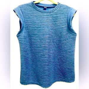 Shein Blue Dressy Blouse